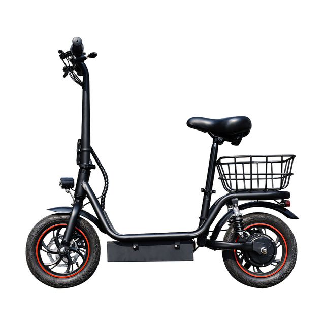 Segroll Smart Folding Ebike With Rear Basket For Adult B11
